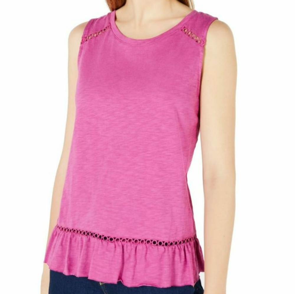 Maison Jules Peplum Tank
